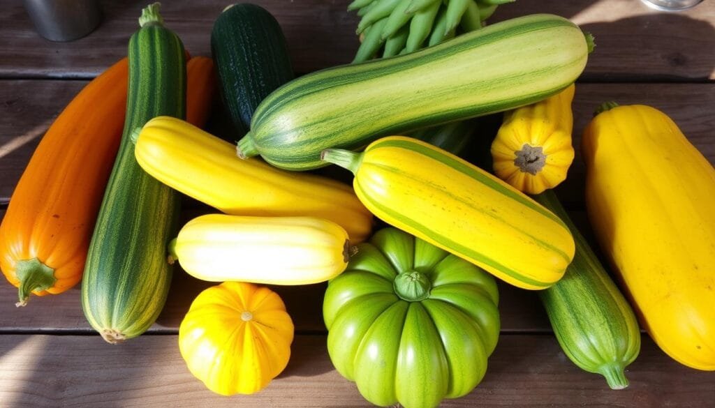 Fresh Summer Squash Selection