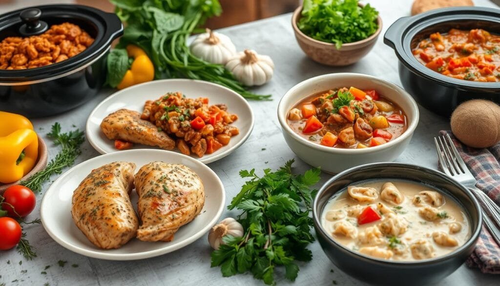 High Protein Chicken Crock Pot Recipes