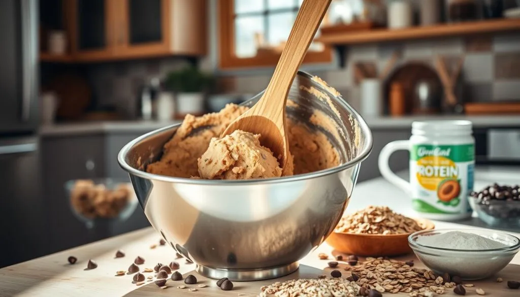 Protein Cookie Dough Mixing Process