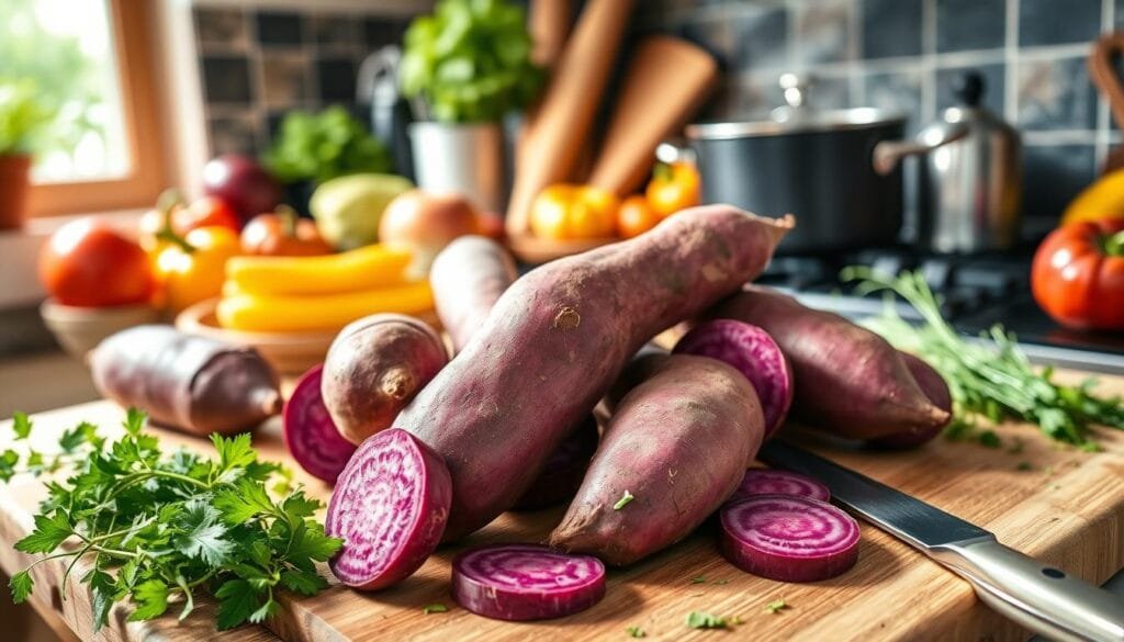 Purple Sweet Potato Cooking Guide