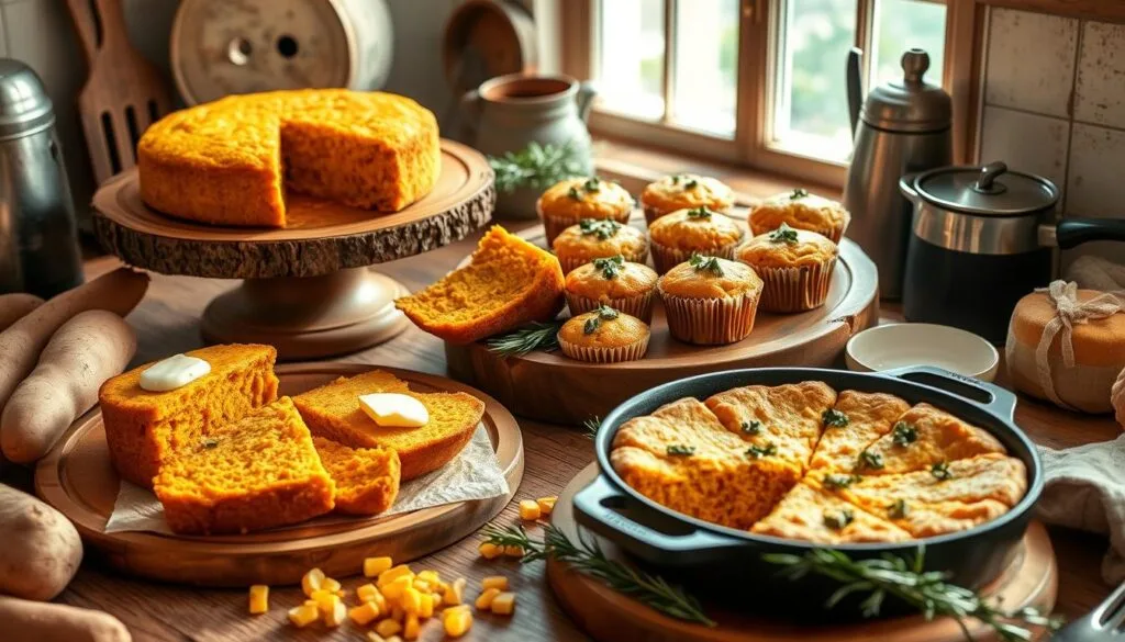 Sweet Potato Cornbread Variations