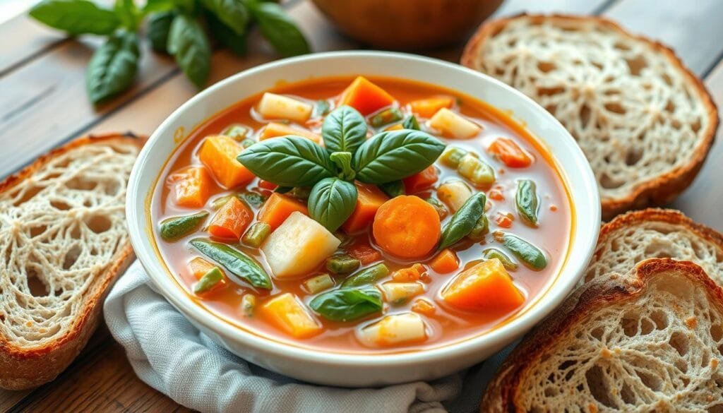 Vegetarian Italian Minestrone Soup