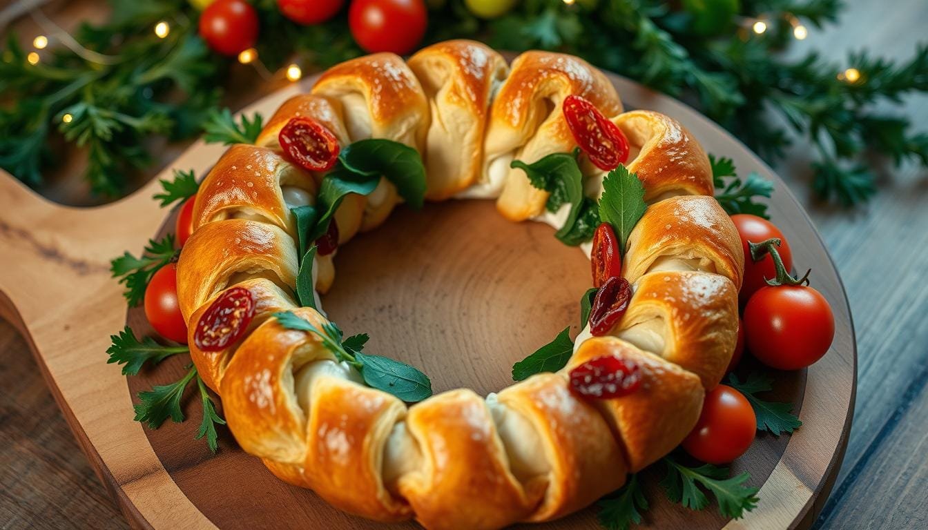 crescent wreath ideas for appetizer recipe -chicken