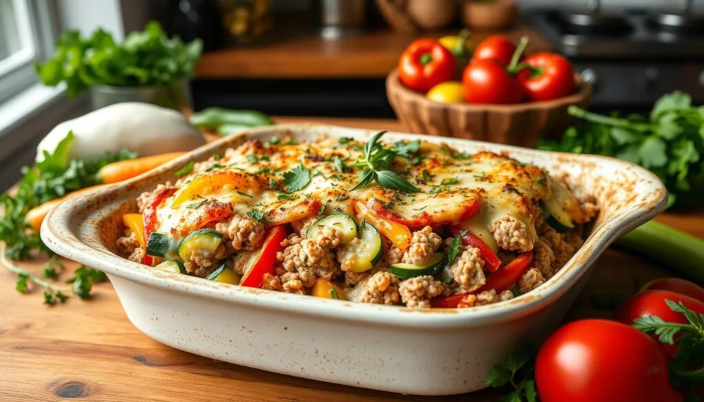 Low Carb Turkey Casserole